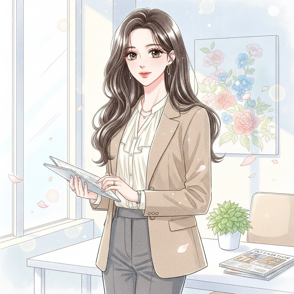 순정만화체 장면 컷 샘플 010